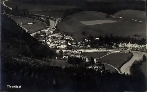 Foto Ak Eisenärzt Siegsdorf in Oberbayern, Ortsansicht