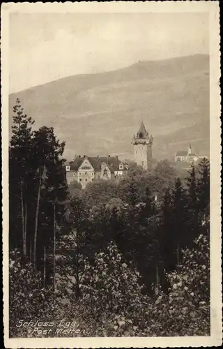 Ak Egg Bernried in Niederbayern, Schloss Egg