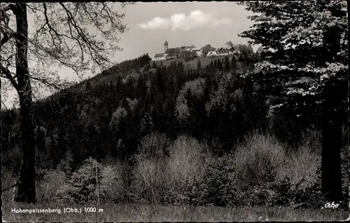 Ak Hohenpeißenberg Peißenberg Oberbayern, Berggasthof Bayrischer Rigi