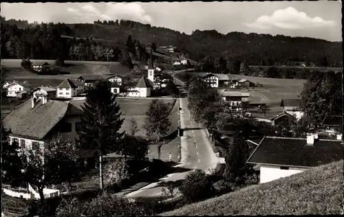 Ak Hammer Siegsdorf in Oberbayern, Deutsche Alpenstraße, Ortsansicht