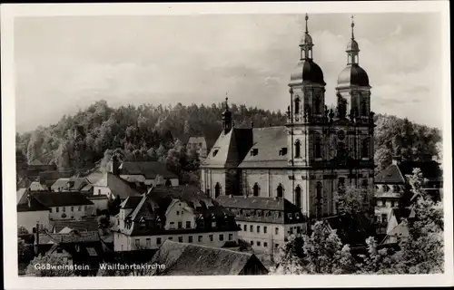 Ak Gößweinstein in Oberfranken, Wallfahrtskirche