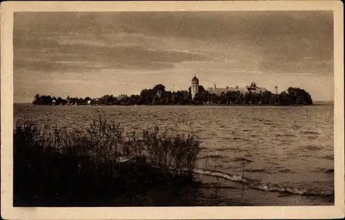 Ak Frauenwörth Insel Frauenchiemsee Chiemsee, Gesamtansicht