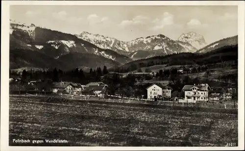 Ak Bad Feilnbach in Oberbayern, Ortsansicht, Wendelstein