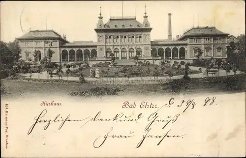 Ak Bad Elster im Vogtland, Kurhaus