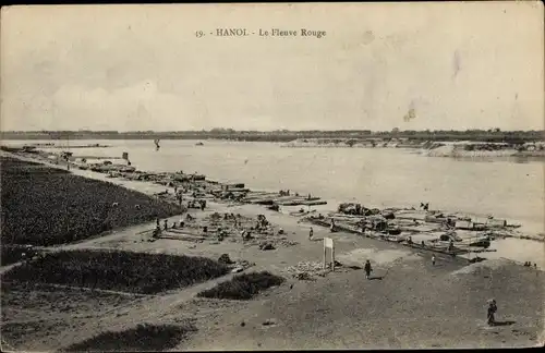 Ak Hanoi, Vietnam, Roter Fluss