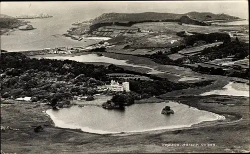 Ak Tresco Scilly-Inseln Südwestengland, Panorama