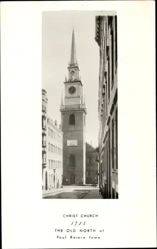 Ak Boston Massachusetts USA, Old North Church, Christ Church