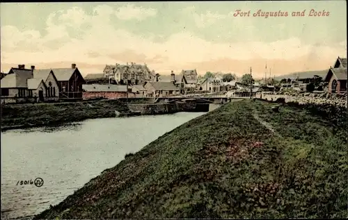 Ak Fort Augustus Schottland, Schleusen