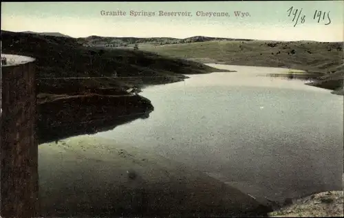 Ak Cheyenne Wyoming USA, Granite Springs Reservoir