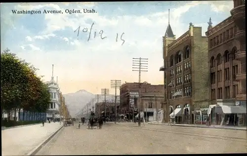 Ak Ogden Utah USA, Washington Avenue