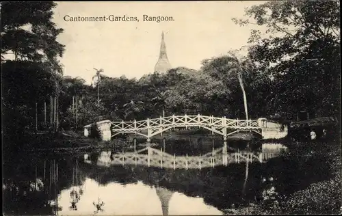 Ak Yangon Rangoon Myanmar, Cantonment Gardens