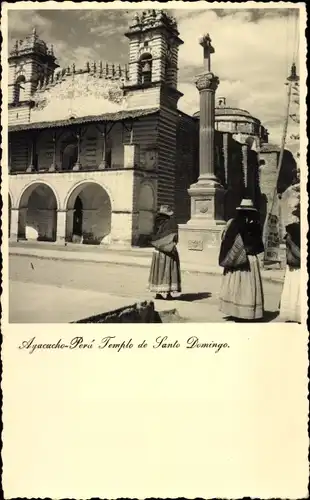 Ak Santo Domingo Dominikanische Republik, Ayacucho-Peru-Tempel