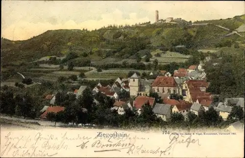 Ak Ziegenhain Jena in Thüringen, Panorama