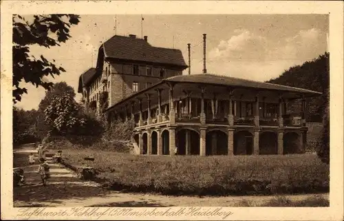 Ak Kohlhof Heidelberg am Neckar, Hotel und Pension von Ad. Hartwig