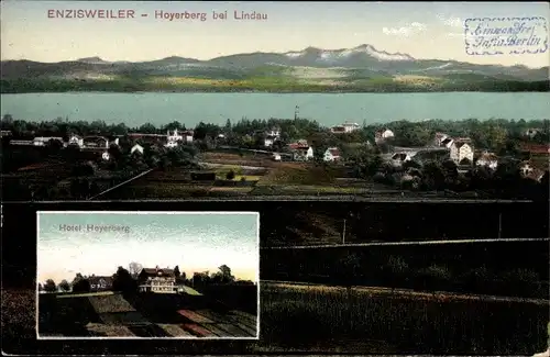 Ak Enzisweiler Bodolz am Bodensee, Hoyerberg bei Lindau, Totale, Hotel