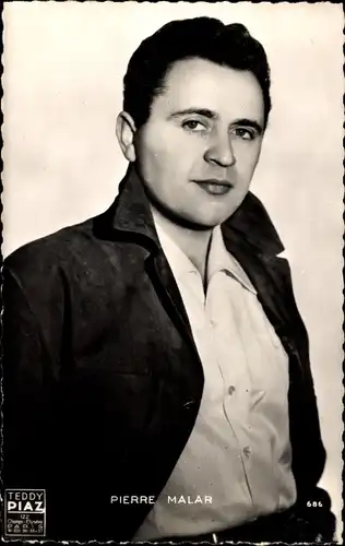 Ak Schauspieler Pierre Malar, Portrait