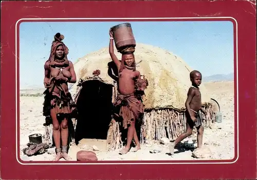 Ak Namibia, Ovahimbas, Kaokoveld, Frauen