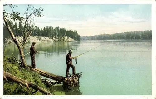 Ak Wyoming USA, Yellowstone Park, Yellowstone Lake