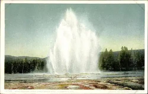 Ak Wyoming USA, Yellowstone-Nationalpark, Lower Geyser Basin