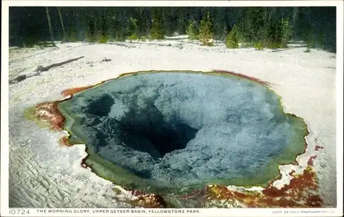 Ak Wyoming USA, Yellowstone-Nationalpark, Upper Geyser Basin, Morning Glory