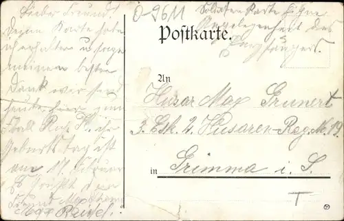 Ak Weidensdorf Remse an der Mulde, Gasthof, Garten