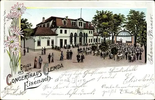 Litho Lutherstadt Eisenach in Thüringen, Konzerthaus Clemda