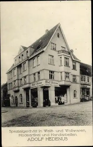 Ak Alzey in Rheinhessen, Spezialgeschäft in Weiß- und Wollwaren