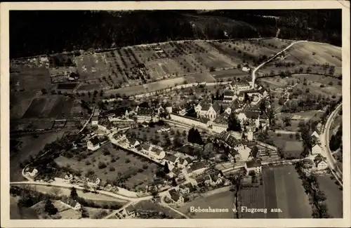 Ak Bebenhausen Tübingen am Neckar, Luftbild