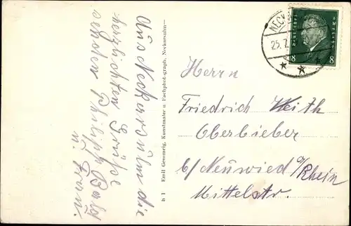 Ak Neckarsulm in Württemberg, Hauptstraße