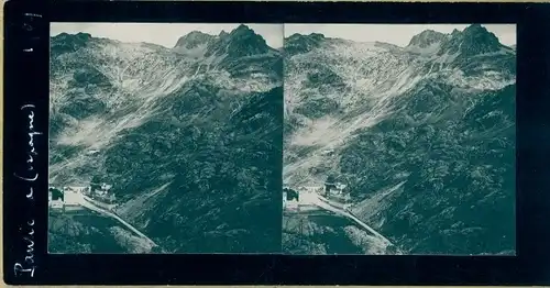 Stereo Foto Gebirgslandschaft