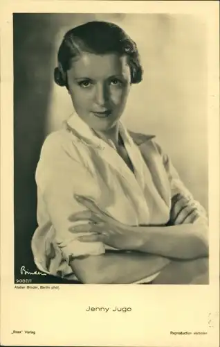 Ak Schauspielerin Jenny Jugo, Portrait, Ross Verlag 9002/1