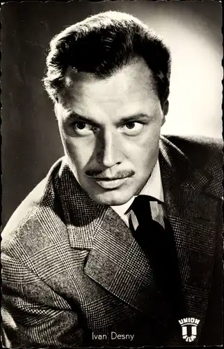 Ak Schauspieler Ivan Desny, Portrait