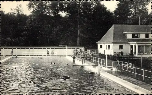 Ak Stavelot Wallonien Lüttich, Schwimmbad