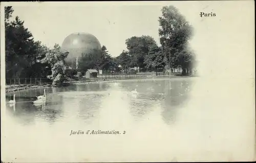 Ak Paris XVI Passy, Jardin d'Acclimatation