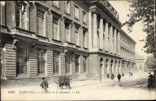 Ak Paris VI, Hotel de la Monnaie
