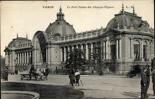 Ak Paris VIII, Le Petit Palais des Champs Élysées