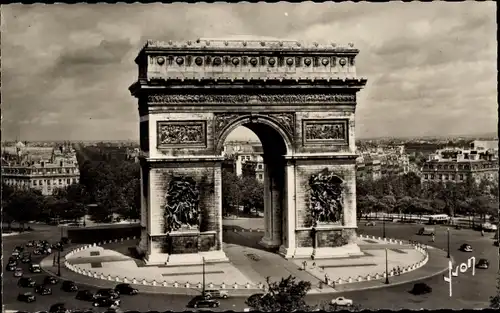 Ak Paris VIII, Triumphbogen, Arc de Triomphe