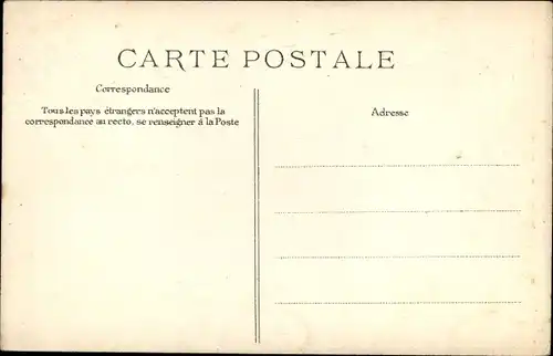 Passepartout Ak Paris I Louvre, Vue prise du Pavillon de Flore, Blumen