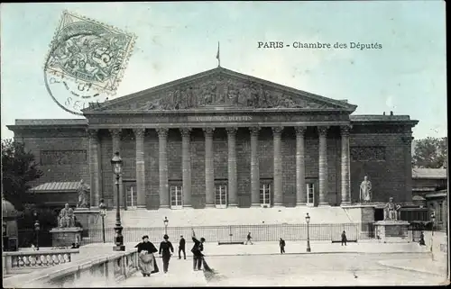 Ak Paris VII, Palais Bourbon, Chambre des Députés