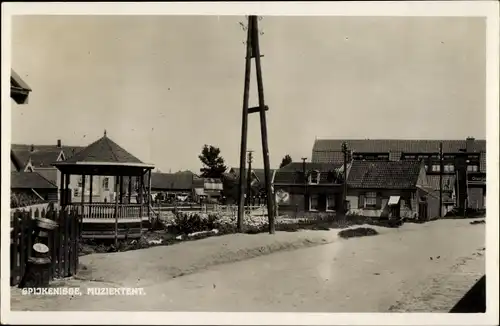 Ak Spijkenisse Südholland, Musikpavillon