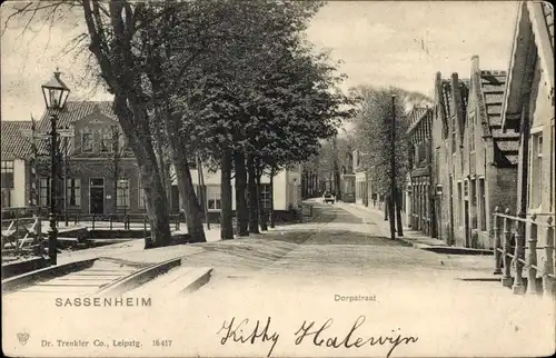 Ak Sassenheim Südholland, Dorpstraat