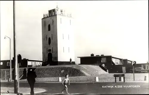 Ak Katwijk aan Zee Südholland Niederlande, Vuurtoren