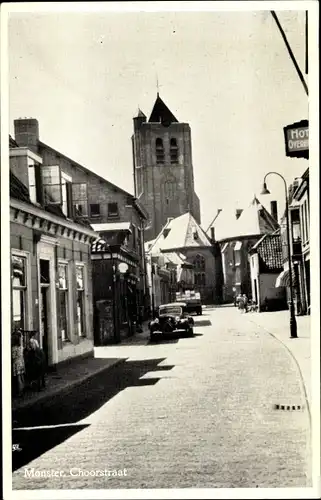 Ak Monster Südholland Niederlande, Choorstraat