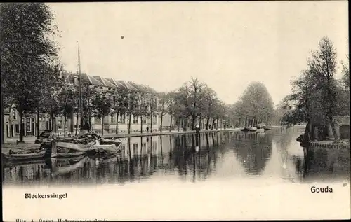 Ak Gouda Südholland Niederlande, Bleekerssingel