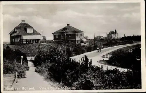 Ak Hoek van Holland Rotterdam Südholland Niederlande, Villa's bij de boschjes