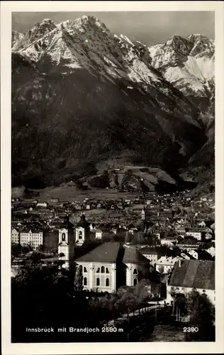 Ak Innsbruck in Tirol, mit Brandjoch