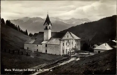 Ak Mützens Mühlbachl Tirol Österreich, Wallfahrt Maria Waldrast