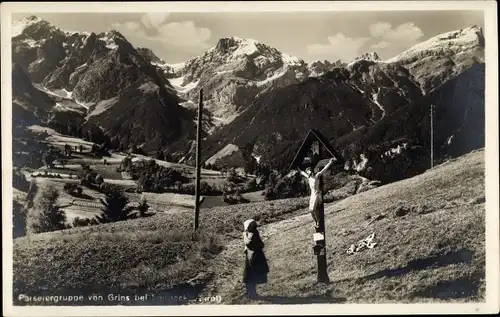 Ak Grins in Tirol, Parseiergruppe