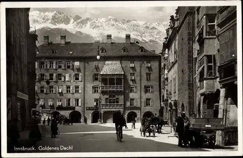 Ak Innsbruck in Tirol, Goldenes Dachl
