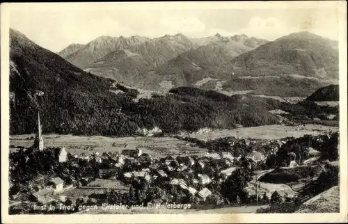 Ak Imst in Tirol, Panorama mit Ötztaler und Pilztalerberge